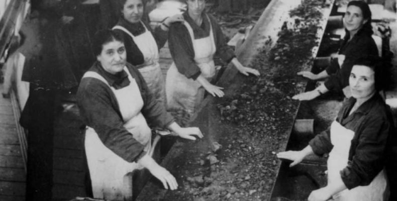 'Morrocotudas', las mujeres que lavaban mineral en Euskal Herria